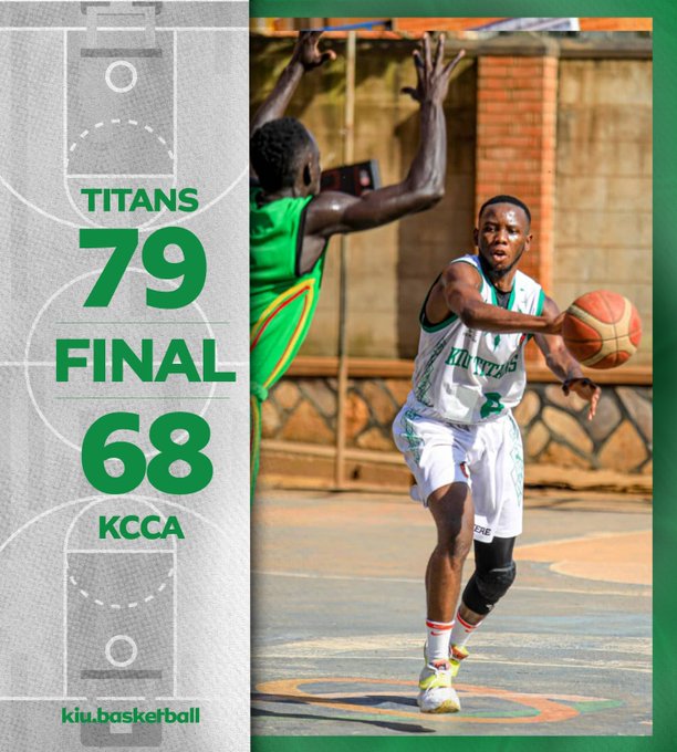 KIU Titans’ Comeback Victory Over KCCA Panthers in NBL-Men’s Basketball