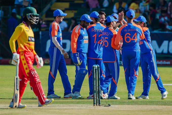 India Clinches T20 Series with Convincing Victory Over Zimbabwe